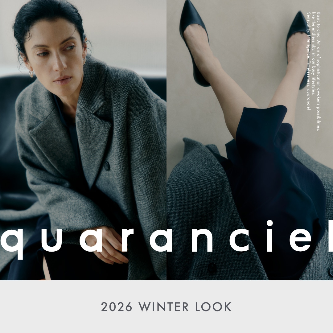 quaranciel 2026 WINTER LOOK