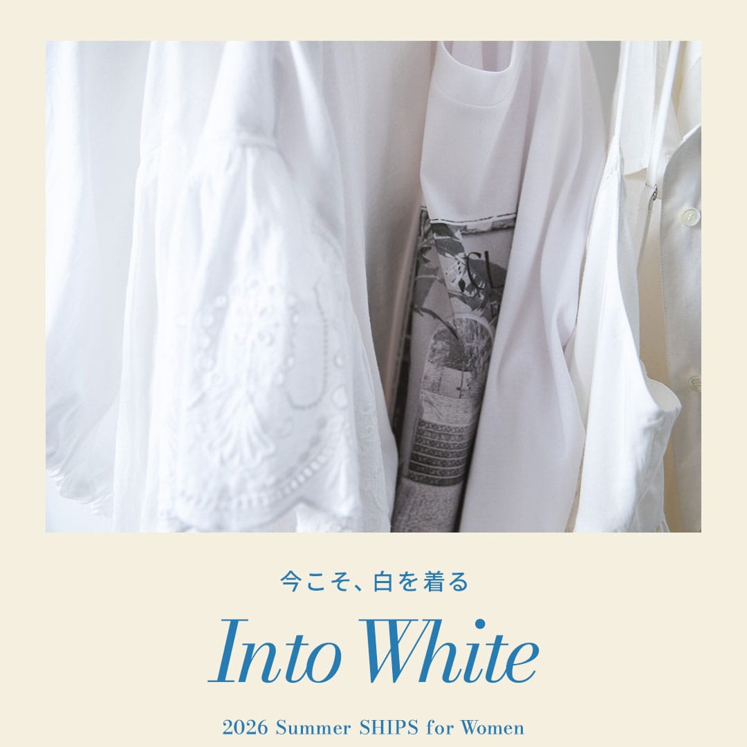 �y�������A���𒅂�zInto White