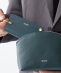 �yWEB����zSHIPS:�ySAFFIANO LEATHER�z���E���h �W�b�v �|�[�`