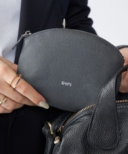 �yWEB����zSHIPS:�ySAFFIANO LEATHER�z���E���h �W�b�v �|�[�`