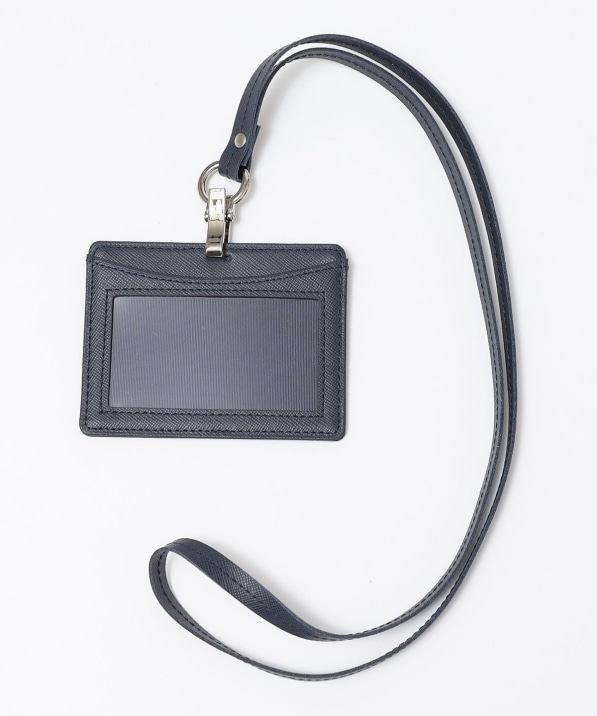 SHIPS: �ySAFFIANO LEATHER�z�C�^���A�����U�[ ID�P�[�X