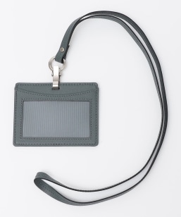 SHIPS: �ySAFFIANO LEATHER�z�C�^���A�����U�[ ID�P�[�X