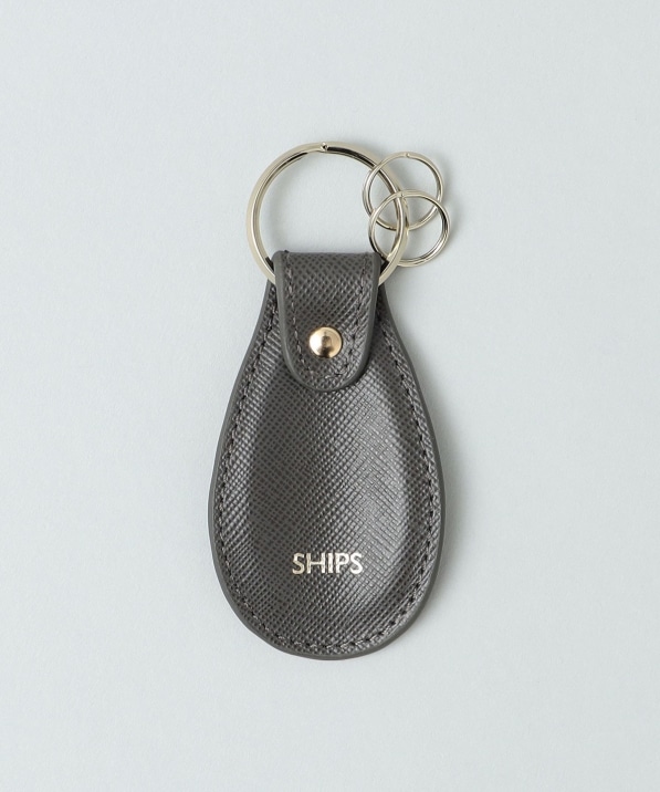 SHIPS: SAFFIANO LEATHER �V���[�z�[�� �L�[�z���_�[
