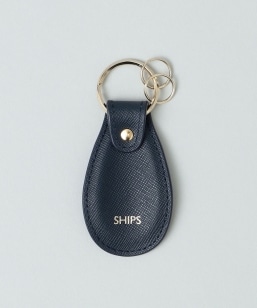 SHIPS: SAFFIANO LEATHER �V���[�z�[�� �L�[�z���_�[