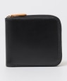 ETTINGER: BRIDLE ZIPPED WALLET �u���C�h�����U�[ �W�b�v �E�H���b�g ��܂���z �u���b�N