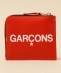 COMME des GARCONS: HUGE LOGO L-ZIP �E�H���b�g