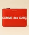 COMME des GARCONS: HUGE LOGO ZIP �|�[�` �� ���b�h