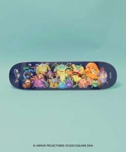 DQVIIR x SHIPS: �����X�^�[�Y �X�P�[�g �f�b�L(8.25 x 32inch)