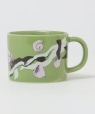PAPER MUSIC × SHIPS: COMMON SOUP MUG / �X�[�v �}�O�J�b�v �O���[��