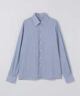 CAMISAS MANOLO: BLUE CHECKS CAMISA SHIRT
