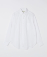 MARCEL LASSANCE: BUTTON DOWN SHIRTS LONG SLEEVE �z���C�g