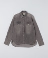 WYTHE NEW YORK: DENI�l PEARLSNAP SHIRT �_�[�N�O���[
