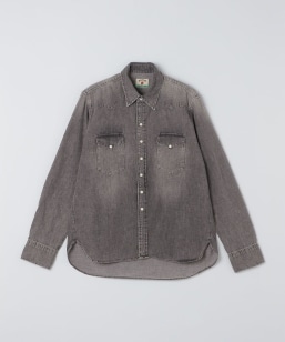 WYTHE NEW YORK: DENI�l PEARLSNAP SHIRT
