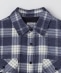 tone: PRINTED FLANNEL CHECK SHIRT