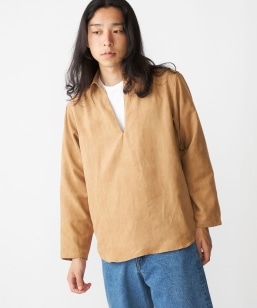 BENCH MARKING SHIRT: �X�L�b�p�[ �|���G�X�e�� �t�F�C�N�X�G�[�h �V���c