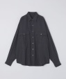 Porter Classic: ROLL UP FLANNEL SHIRT �_�[�N�O���[