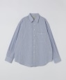 DE BONNE FACTURE: OVERSIZED SHIRT ���C�g�u���[