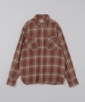 WYTHE NEW YORK: FLANNEL PEARLSNAP SHIRT ���C��