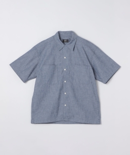 IKE BEHAR: USA CHAMBRAY OVER SHIRT