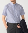 SHIPS:�q�ڐG�⊴�rICE COTTON �p�i�} �X�g���C�v �{�^���_�E�� ���� �V���c �l�C�r�[