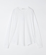 GROWN&SEWN: HENLEY LONG SLEEVE TEE �z���C�g