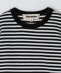 Slopeslow: Cotton interlock stripe long sleeve T