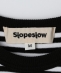 Slopeslow: Cotton interlock stripe long sleeve T