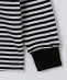 Slopeslow: Cotton interlock stripe long sleeve T