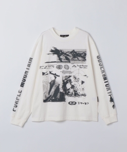 PURPLE MOUNTAIN OBSERVATORY: SPACES LONG SLEEVE TEE