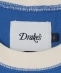 Drake's: SS STRIPED APPLIQUE TEE