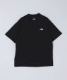 THE NORTH FACE: SHORT SLEEVE BACK SQUARE LOGO TEE �u���b�N
