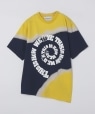 NOMARHYTHM TEXTILE: HAND DYE TWIST TEE PRINT �l�C�r�[