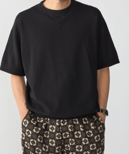 SHIPS: �qMADE IN JAPAN�r�X�r���R�b�g�� ���� �V���[�g�X���[�u T�V���c