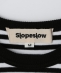 Slopeslow: Cotton interlock stripe crew neck T