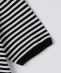 Slopeslow: Cotton interlock stripe crew neck T