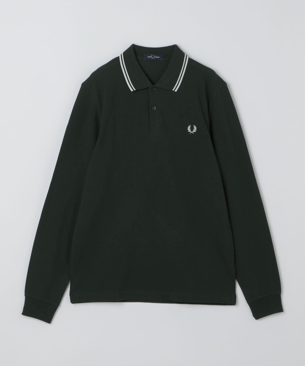 FRED PERRY: M3636  TW/TIPPED LONG SLEEVE