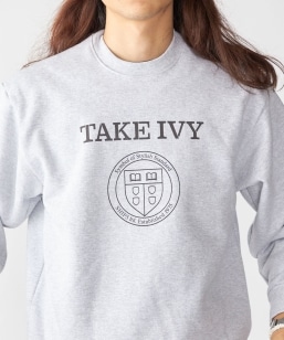 SHIPS×TAKE IVY:�wTAKE NVY�x�J���b�W �X�E�F�b�g �N���[�l�b�N �g���[�i�[