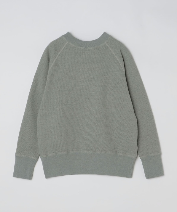 Slopeslow: OVERDYED INLAID JERSEY SWEATSHIRT