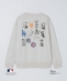 �yWEB����zSHIPS: VINTAGE PEANUTS×MLB �v�����g �N���[�l�b�N �X�E�F�b�g