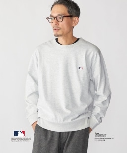 �yWEB����zSHIPS: VINTAGE PEANUTS×MLB �v�����g �N���[�l�b�N �X�E�F�b�g