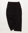 C.P.COMPANY: DIAGONAL RAISED FLEECE LENS PANTS �_�C�A�S�i�� ���C�Y�h �t���[�X �����Y �p���c �u���b�N