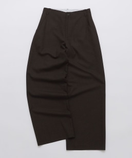 AMOMENTO: WOOL WIDE PANTS