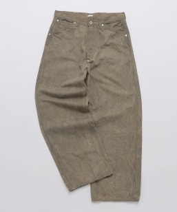 SEEALL: 5POCKET PANTS FADE GREY