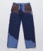 NOMARHYTHM TEXTILE: HAND DYED WORK PANTS