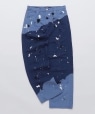 NOMARHYTHM TEXTILE: HAND DYED WORK PANTS �u���[