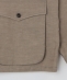 benine9: VINTAGEFINISHED COTTON CUPRA SAFARI JACKET