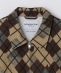 NOMARHYTHM TEXTILE: ARGYLE BLOUSON