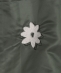 NOMARHYTHM TEXTILE: FLOWER EMBROIDERY FLIGHT JACKET