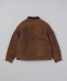 NEEDLES: Zipped Work Jacket Duck Canvas Kakishibu Paint