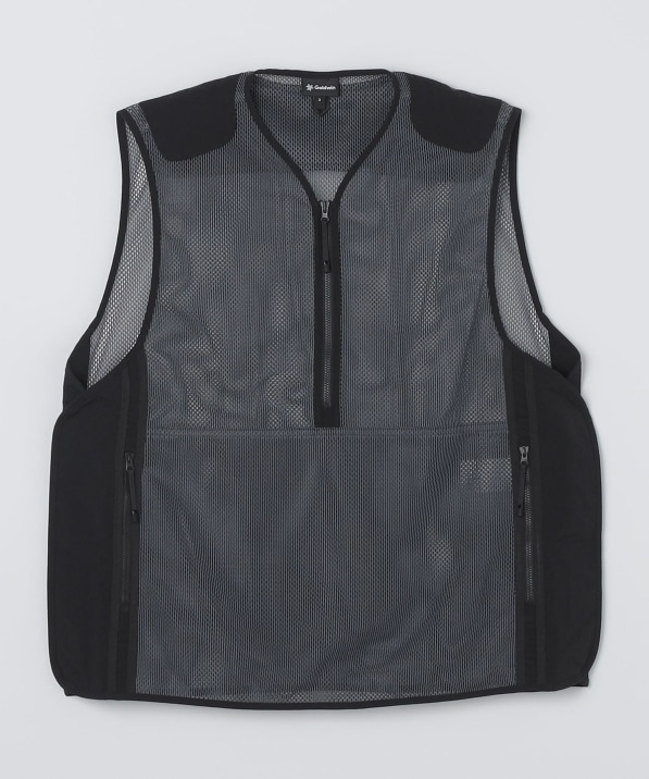 Goldwin: TONALITH MESH HALF ZIP VEST